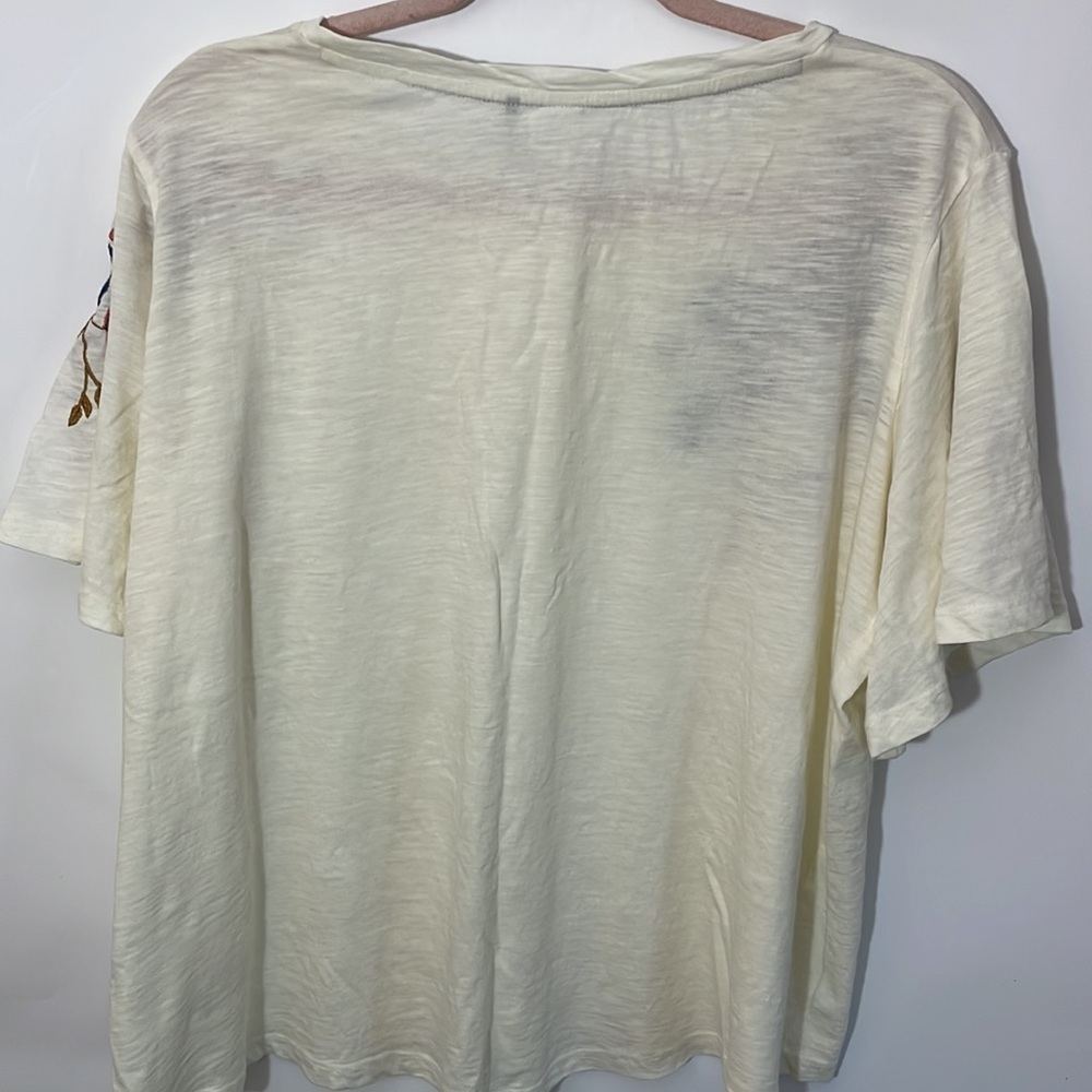 Anthropologie Akemi + Kin Embroidered Top size S - Picture 4 of 4
